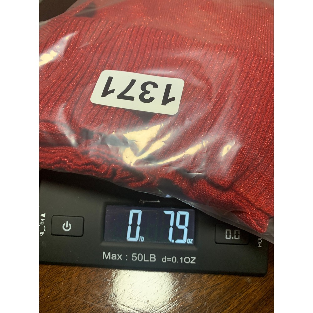 Red Metallic Knit Sweater Tank & Shrug Set | Lurex Holiday Party Twinset M L - Picture 12 of 12